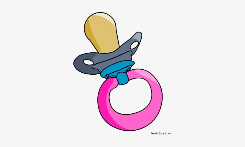 Detail Baby Pacifier Clip Art Nomer 17