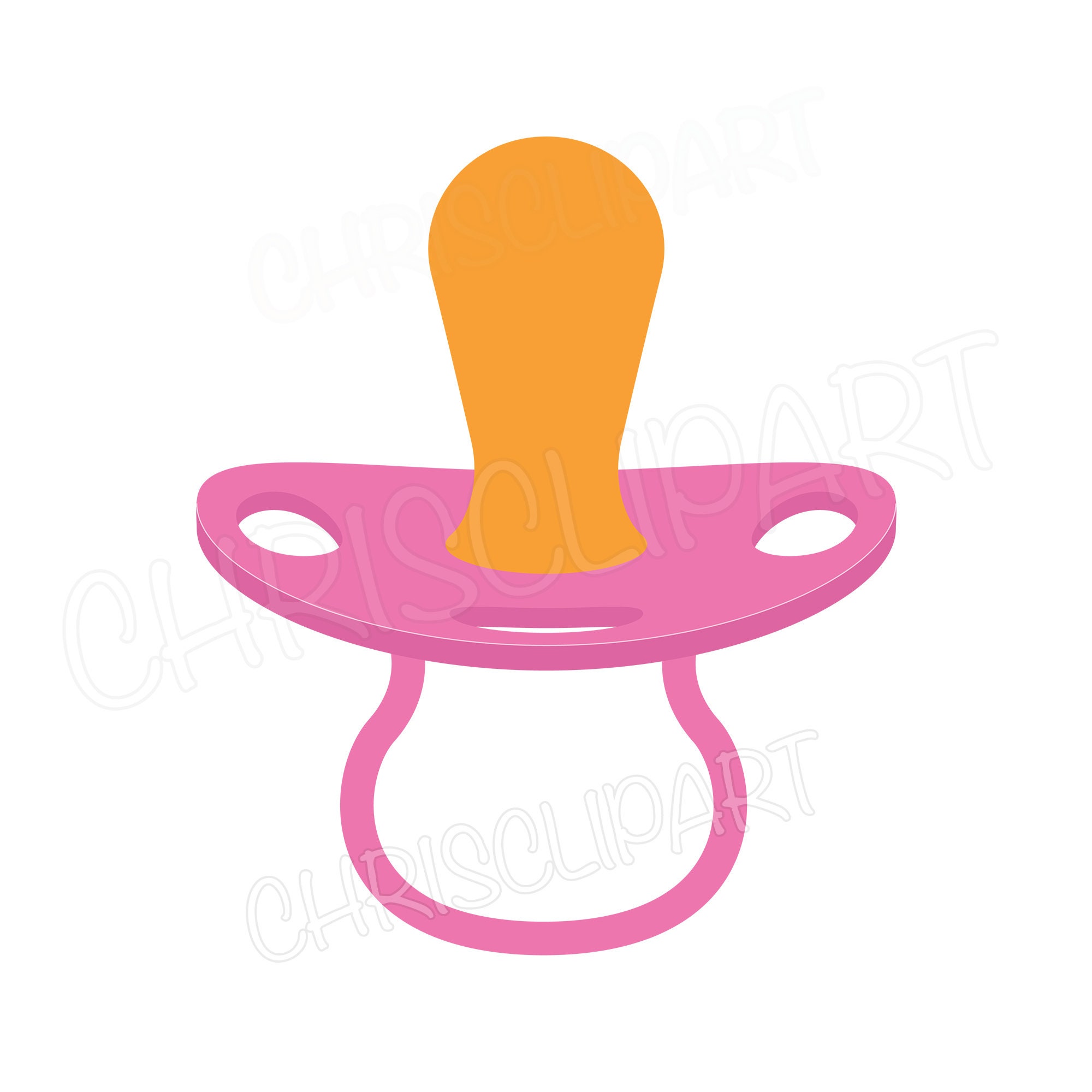 Detail Baby Pacifier Clip Art Nomer 7