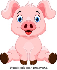 Detail Baby Pig Cartoon Nomer 12