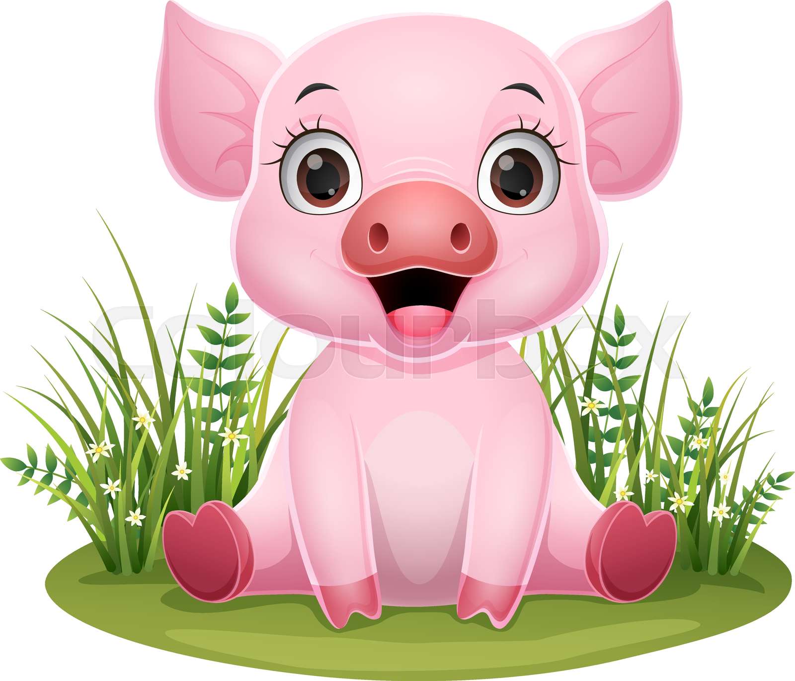 Detail Baby Pig Cartoon Nomer 39