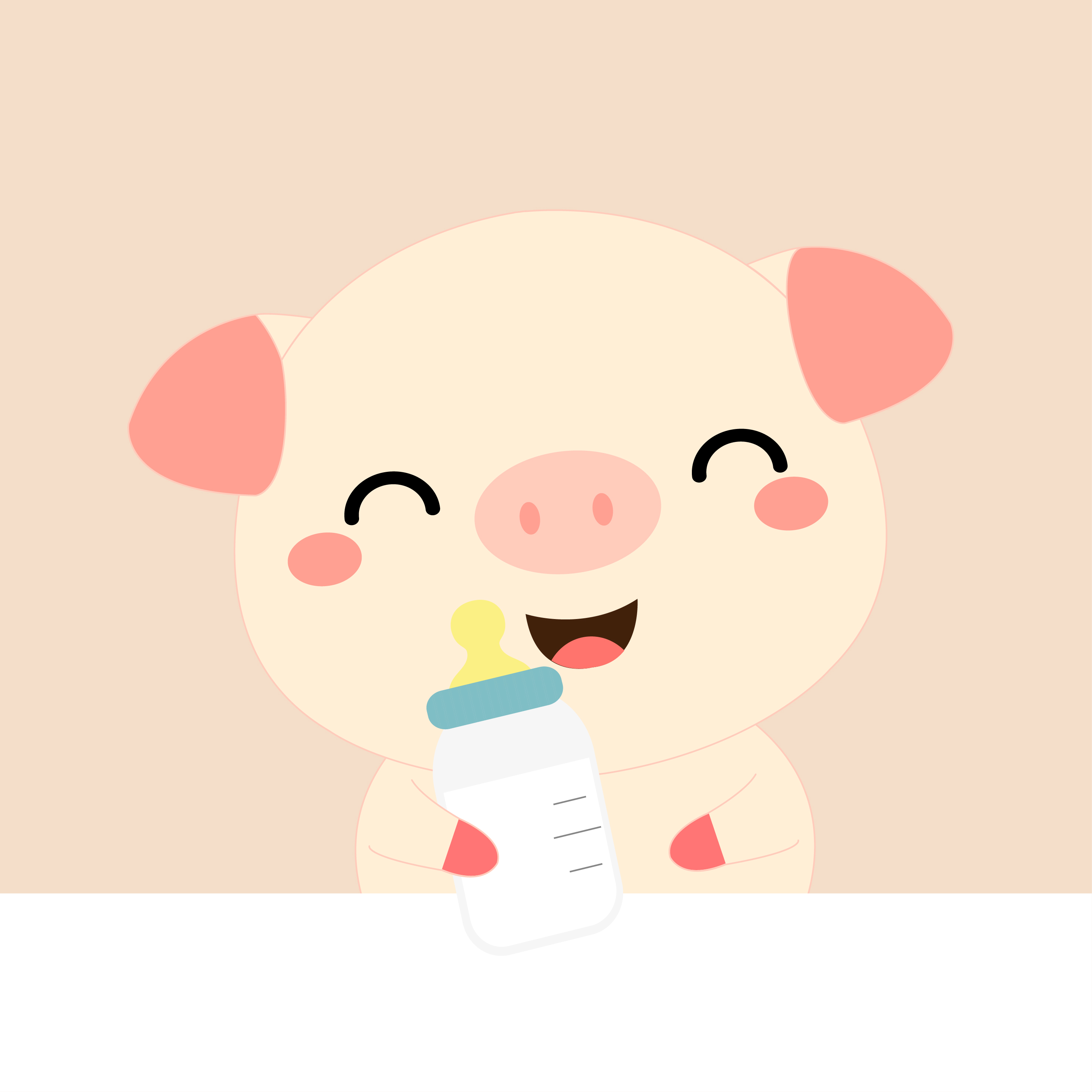 Detail Baby Pig Cartoon Nomer 42