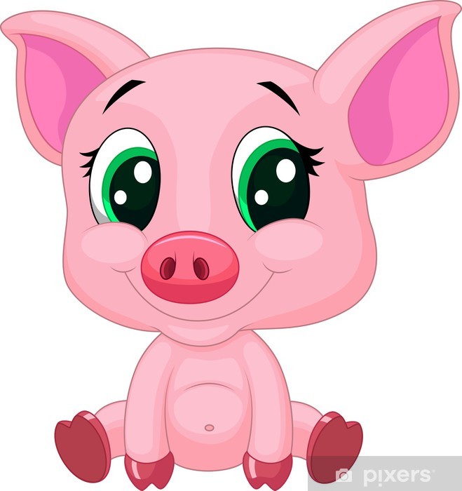 Detail Baby Pig Cartoon Nomer 6