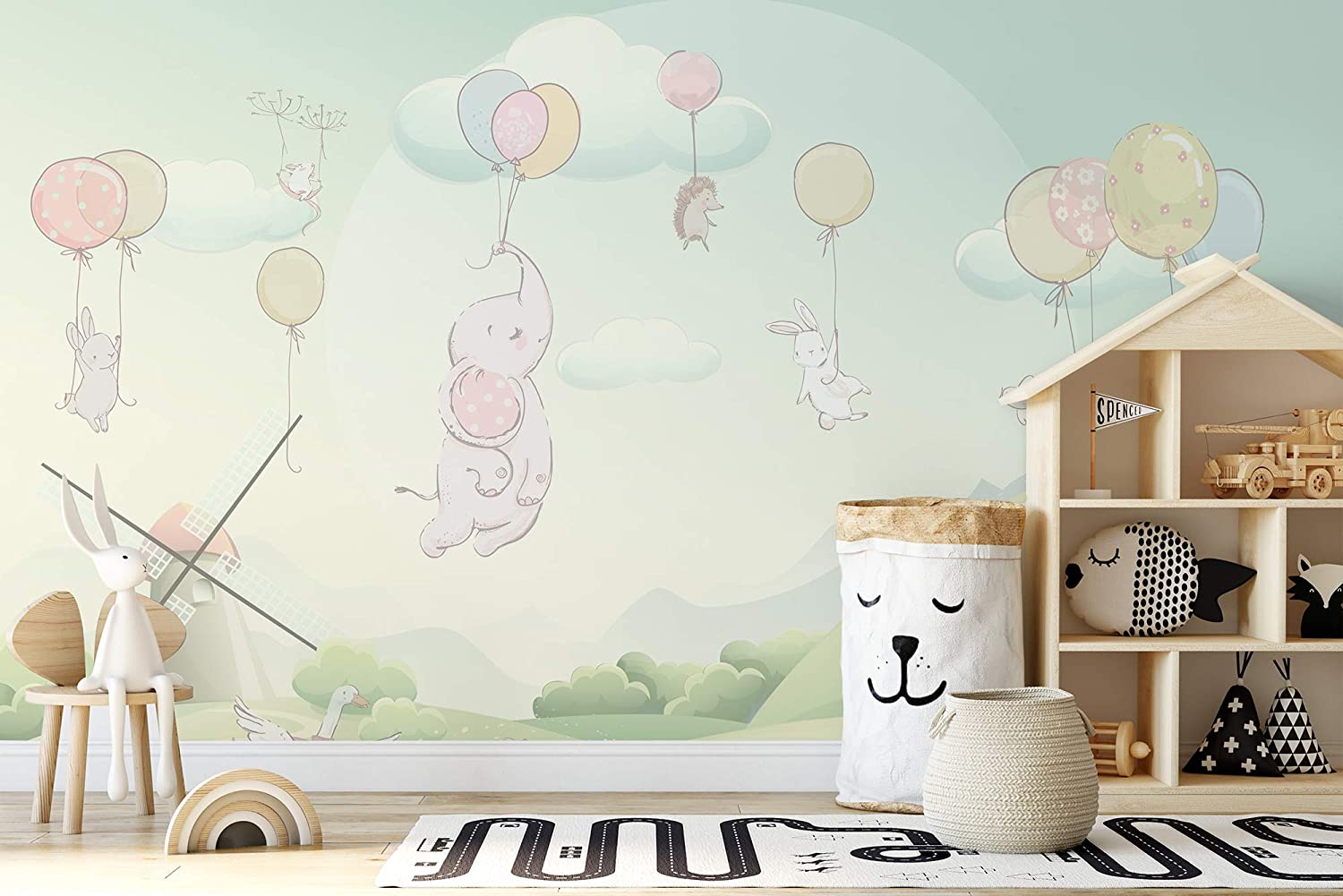 Detail Baby Room Wallpaper Nomer 18