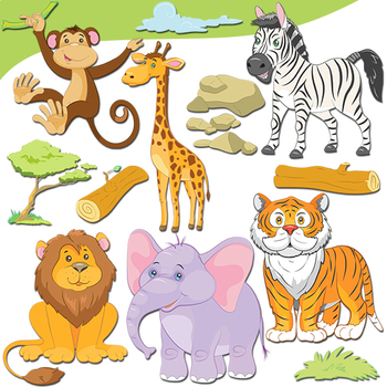 Detail Baby Safari Clipart Nomer 13