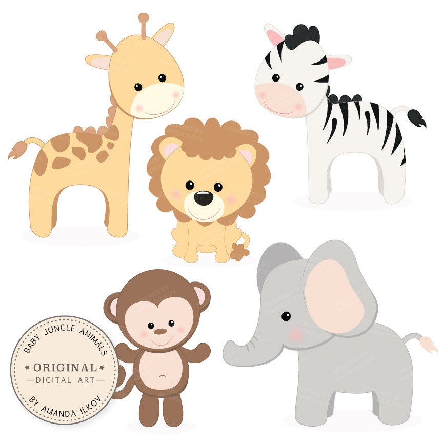 Detail Baby Safari Clipart Nomer 24