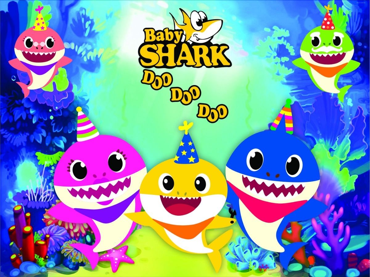 Detail Baby Shark Background Image Nomer 11