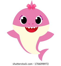 Detail Baby Shark Background Pink Nomer 8