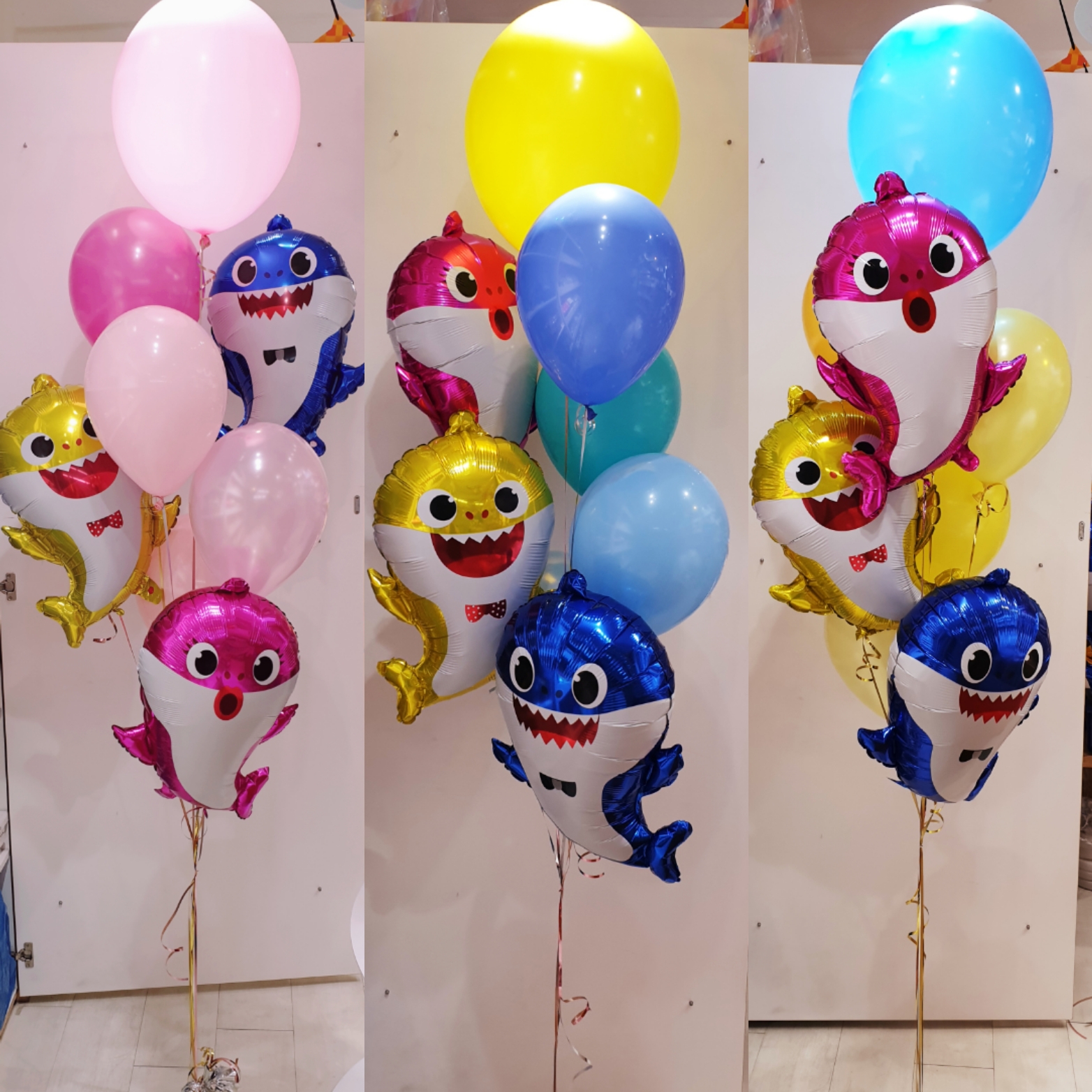 Detail Baby Shark Balloon Bouquet Nomer 47