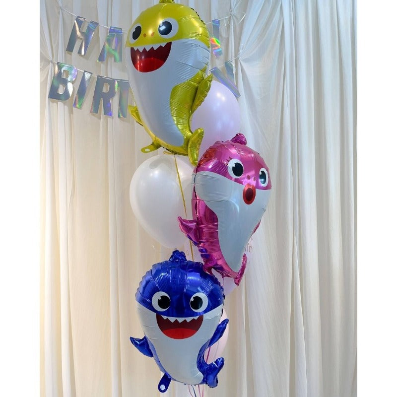 Detail Baby Shark Balloon Bouquet Nomer 48