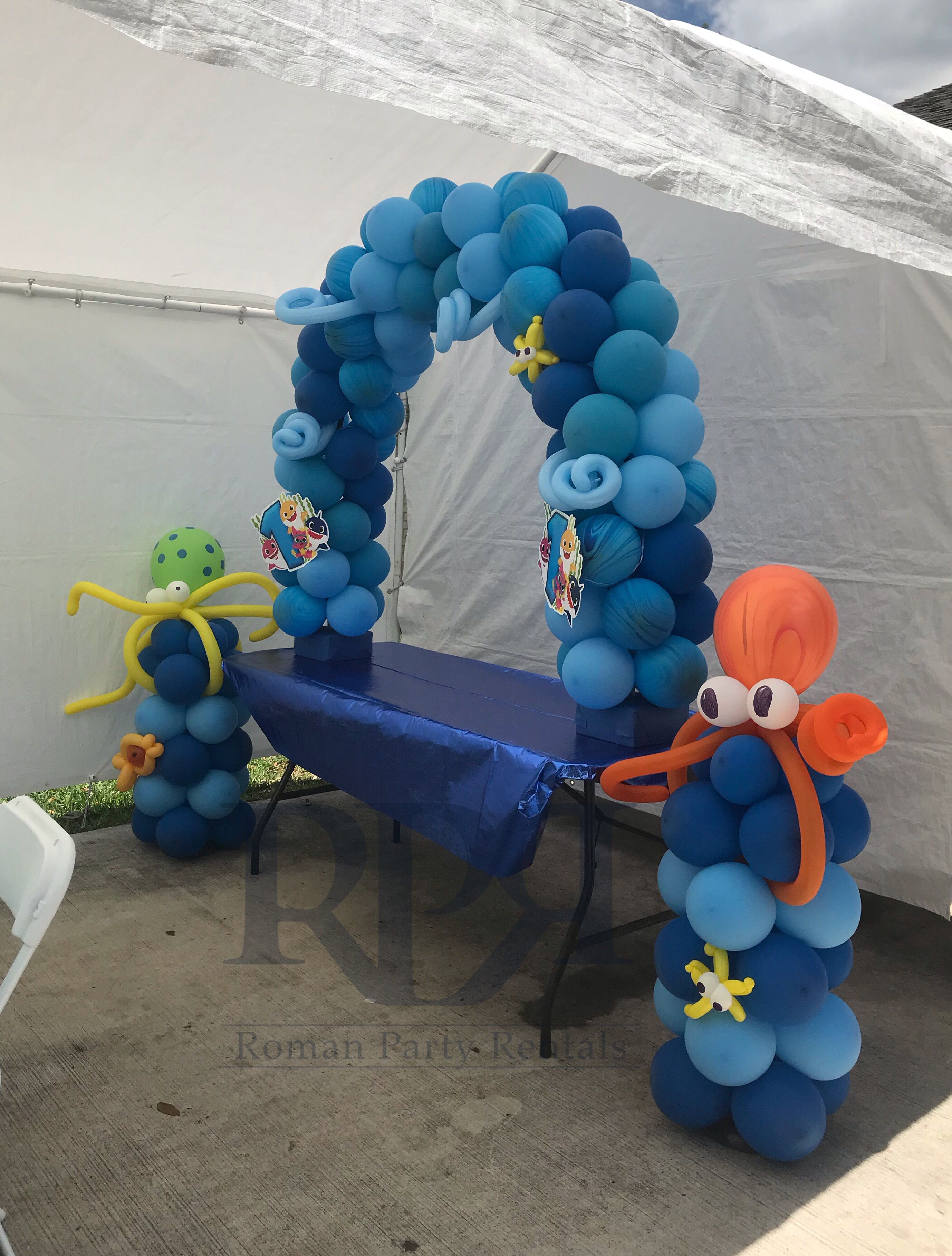 Detail Baby Shark Balloon Column Nomer 26