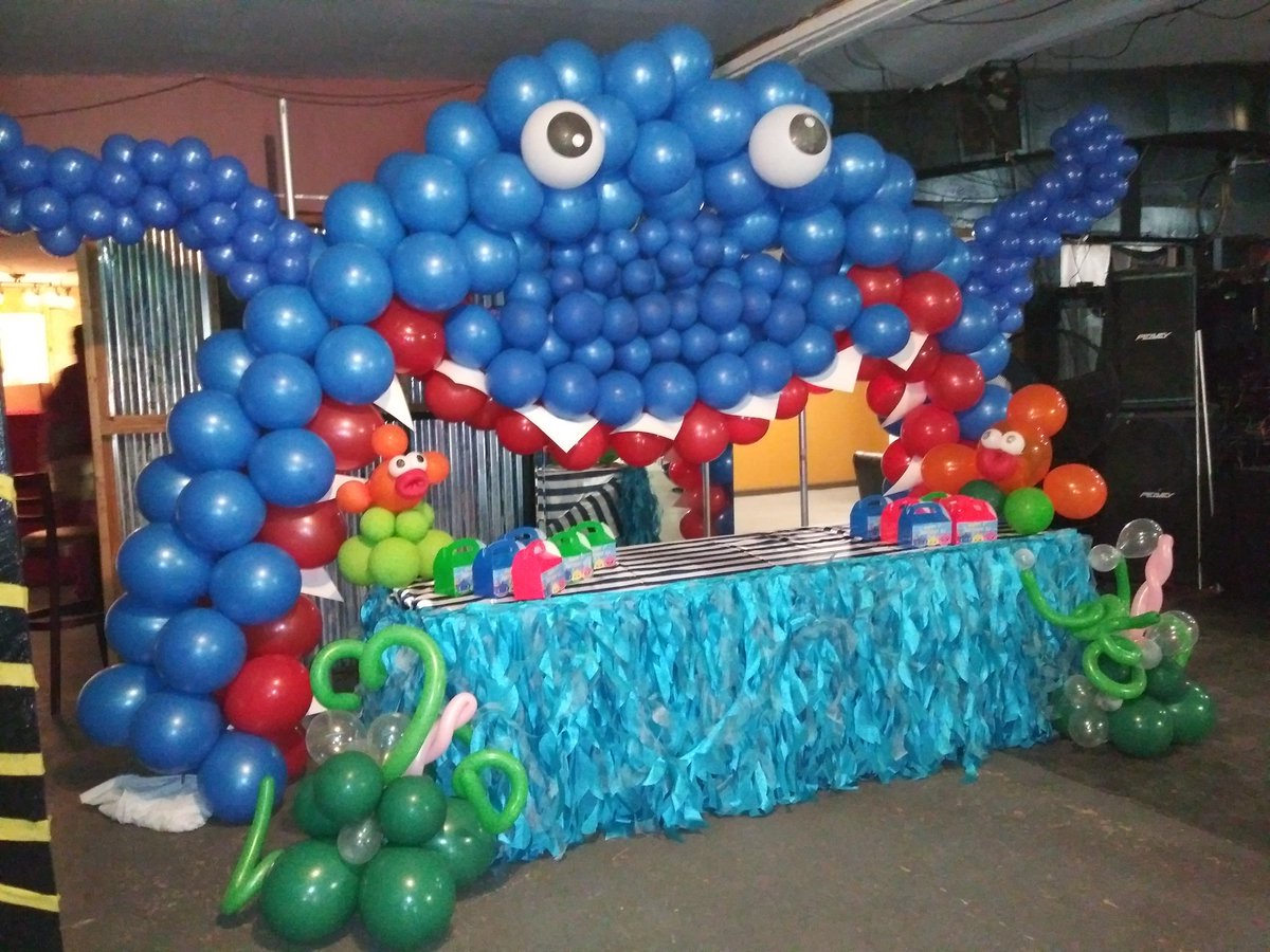 Detail Baby Shark Balloon Column Nomer 50