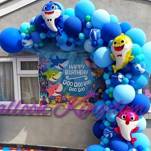 Detail Baby Shark Balloon Column Nomer 53