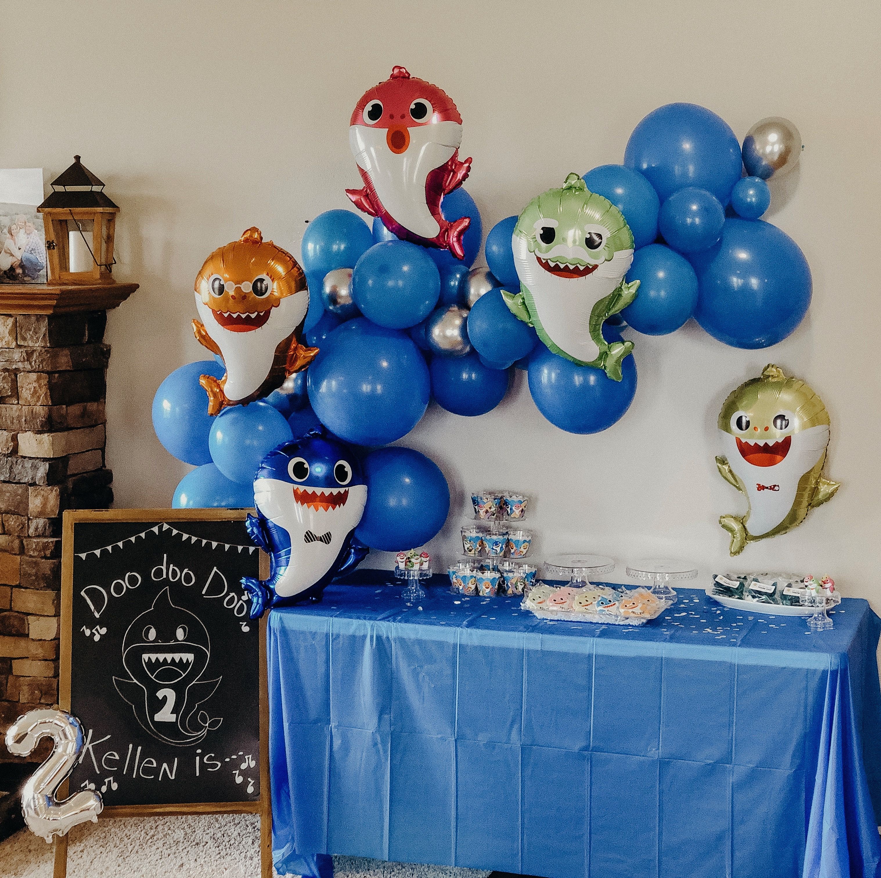 Detail Baby Shark Balloon Columns Nomer 29