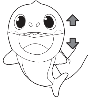 Detail Baby Shark Black And White Clipart Nomer 11