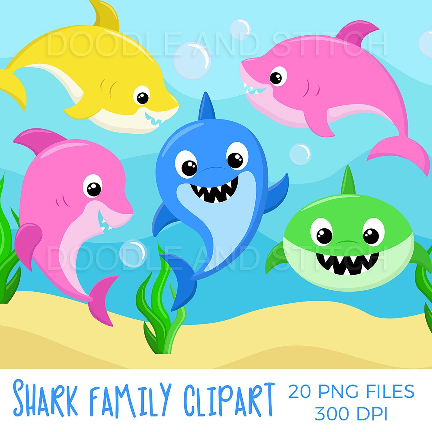 Detail Baby Shark Clipart Nomer 46