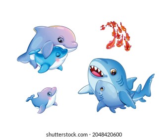 Detail Baby Shark Clipart Free Nomer 48