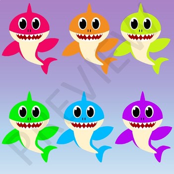 Detail Baby Shark Clipart Images Nomer 45