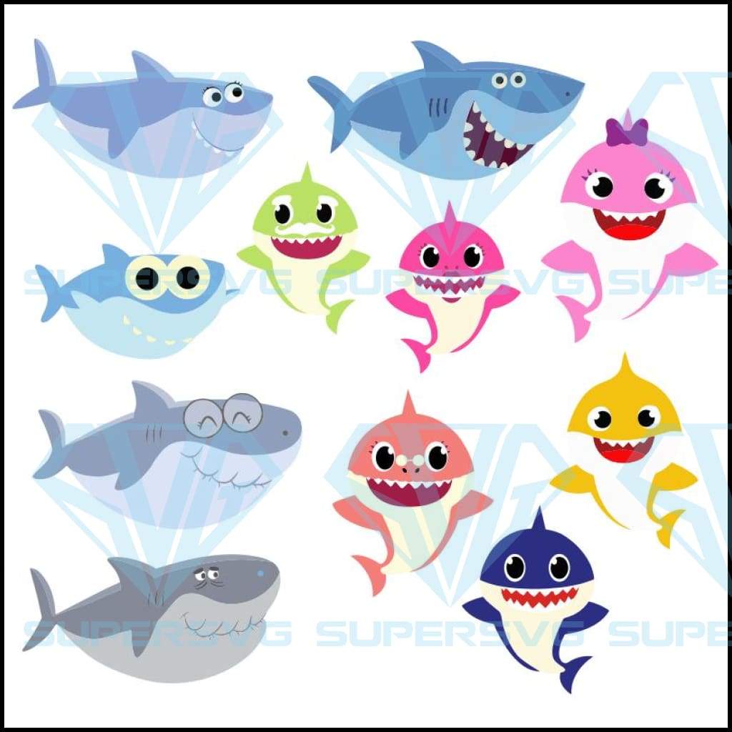 Detail Baby Shark Family Clipart Nomer 26