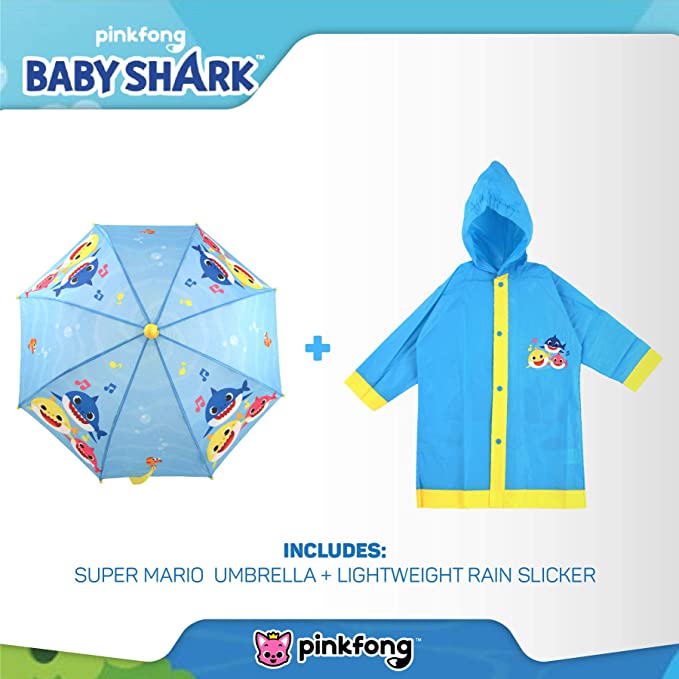 Detail Baby Shark Raincoat Nomer 4