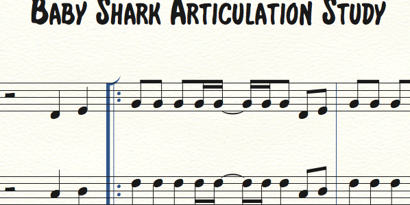 Detail Baby Shark Trumpet Notes Nomer 36