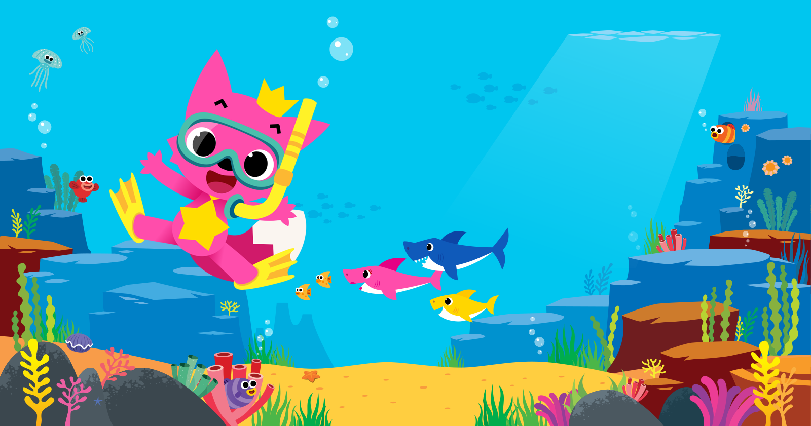 Detail Baby Shark Wallpaper Nomer 16