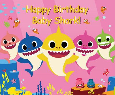 Detail Baby Shark Wallpaper Birthday Nomer 13