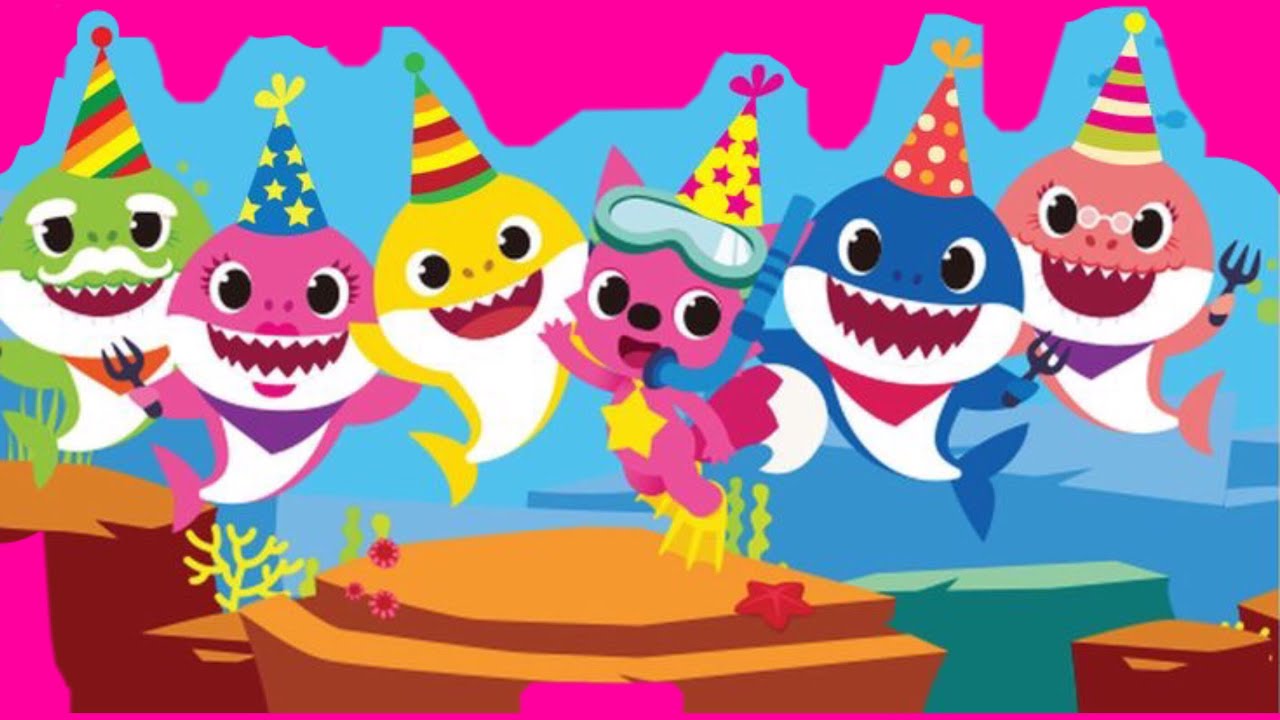 Detail Baby Shark Wallpaper Birthday Nomer 36