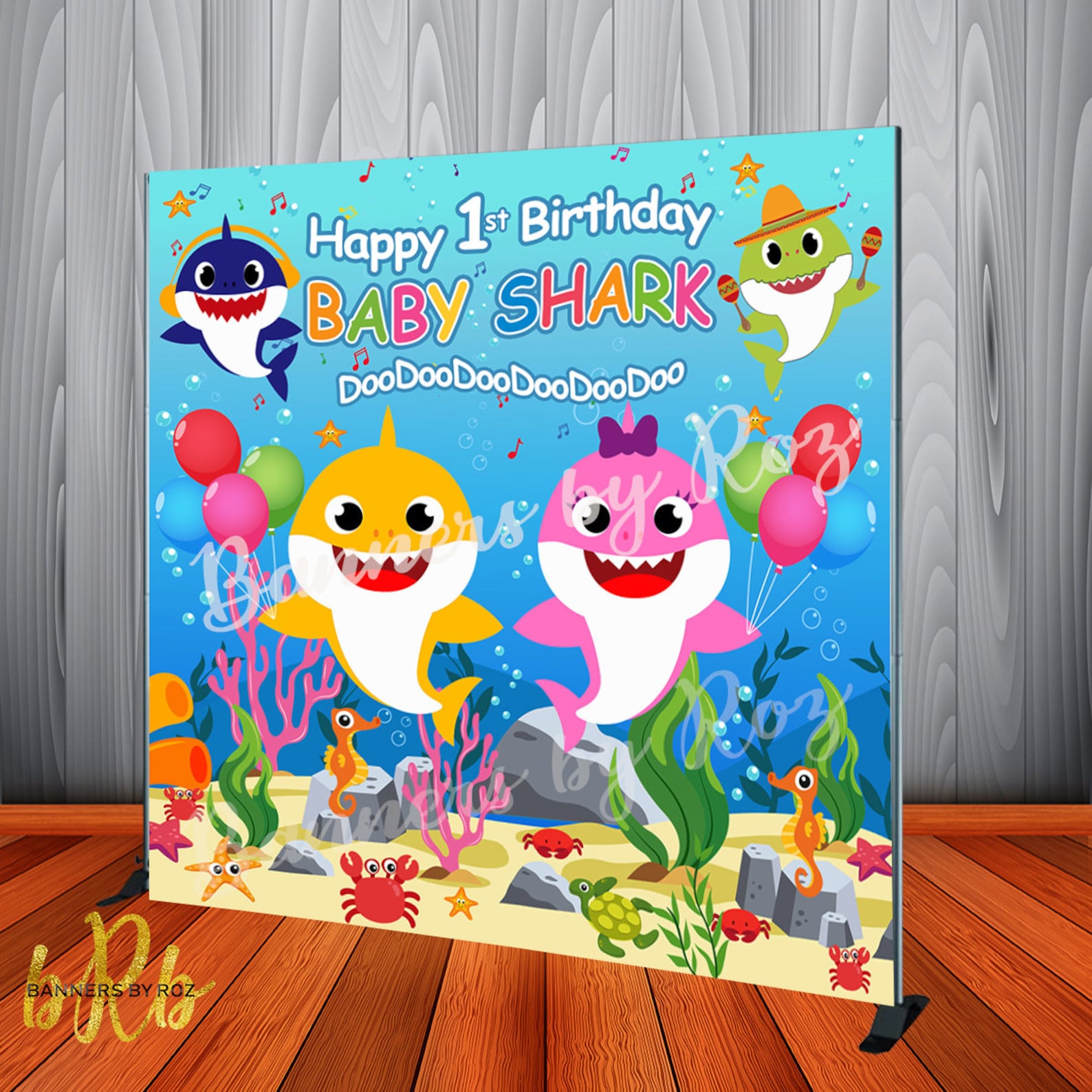 Detail Baby Shark Wallpaper Birthday Nomer 57