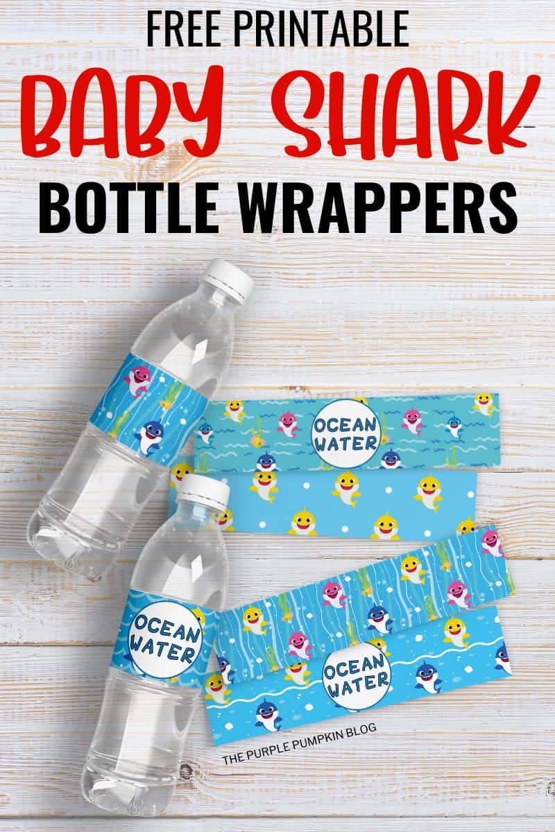 Detail Baby Shark Water Bottle Labels Free Nomer 11