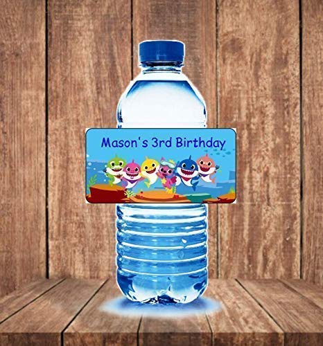 Detail Baby Shark Water Bottle Labels Free Nomer 48