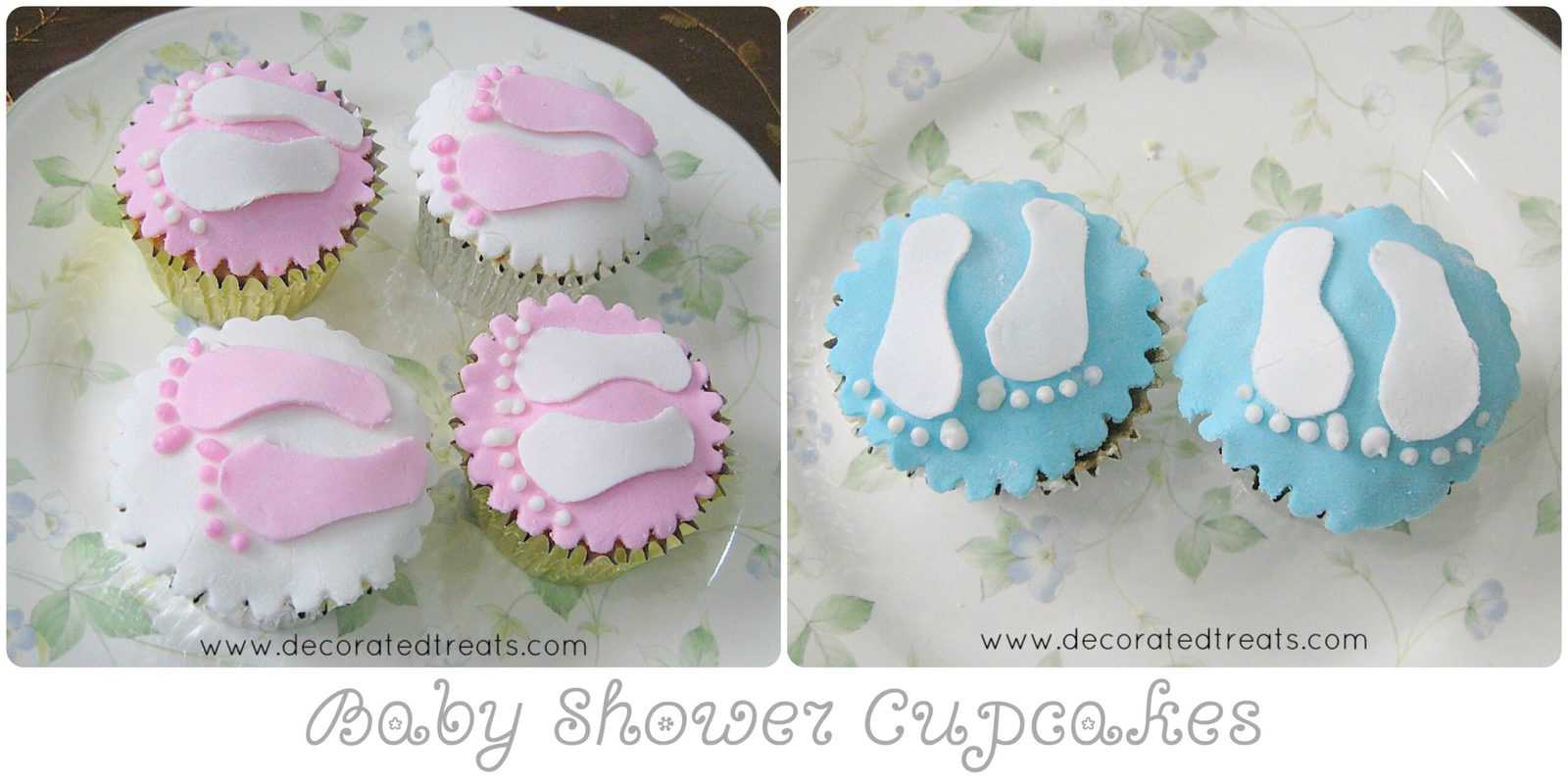 Detail Baby Shower Cake With Footprints Nomer 35