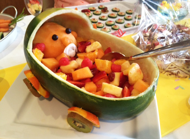 Detail Baby Shower Watermelon Carriage Nomer 45