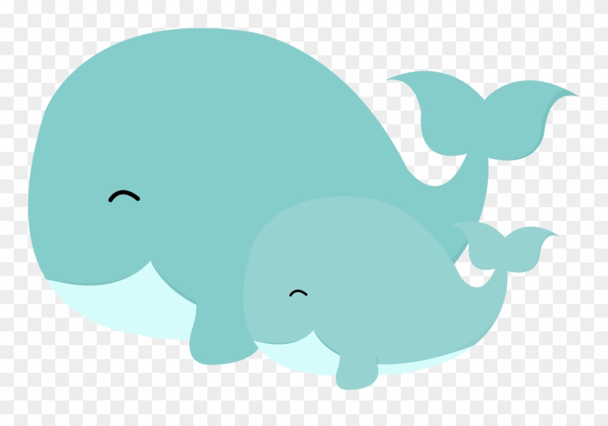Detail Baby Shower Whale Clipart Nomer 2