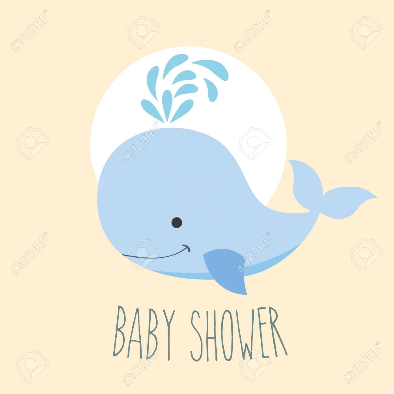 Detail Baby Shower Whale Clipart Nomer 12