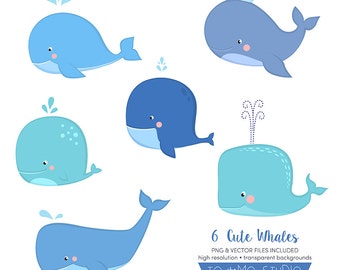 Detail Baby Shower Whale Clipart Nomer 14