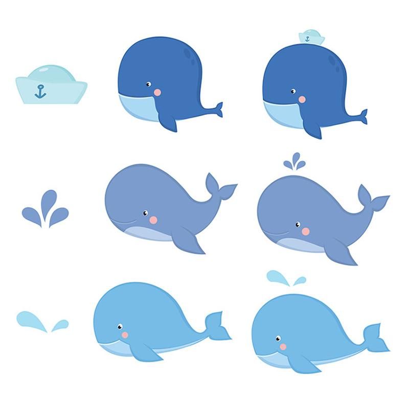 Detail Baby Shower Whale Clipart Nomer 22