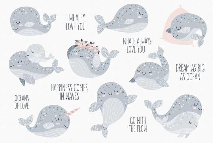 Detail Baby Shower Whale Clipart Nomer 37