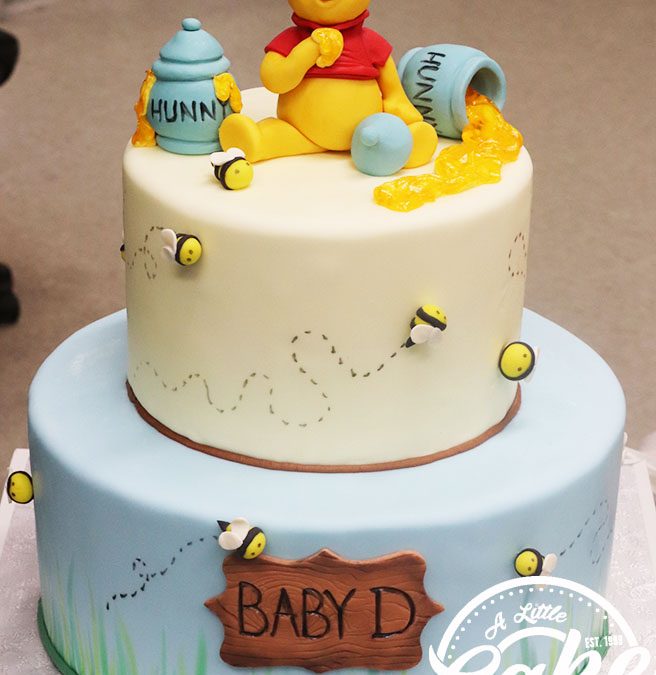 Detail Baby Shower Winnie The Pooh Cakes Nomer 2