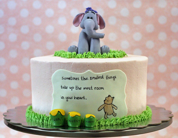 Detail Baby Shower Winnie The Pooh Cakes Nomer 17