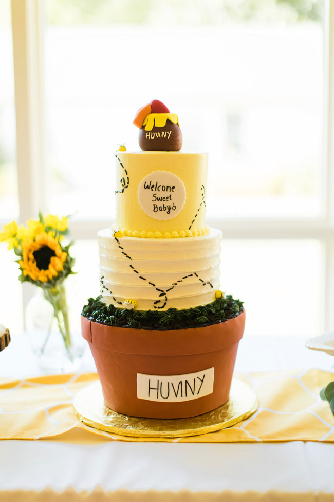 Detail Baby Shower Winnie The Pooh Cakes Nomer 25