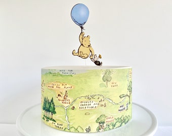 Detail Baby Shower Winnie The Pooh Cakes Nomer 33