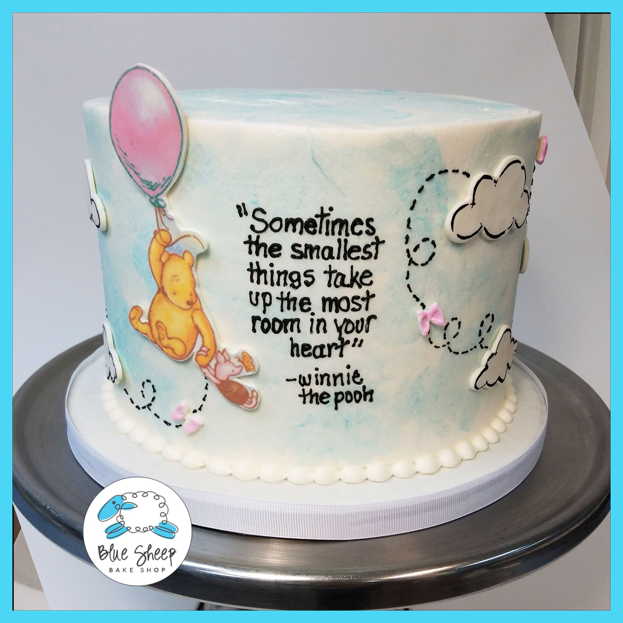 Detail Baby Shower Winnie The Pooh Cakes Nomer 55