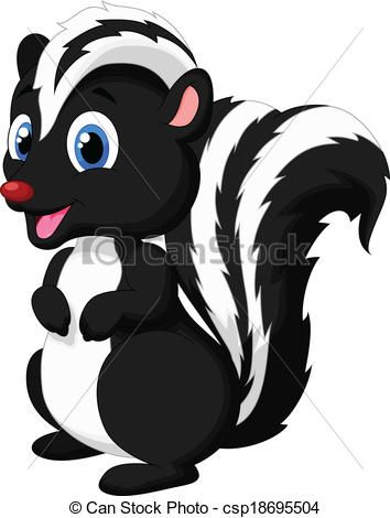 Detail Baby Skunk Clipart Nomer 19