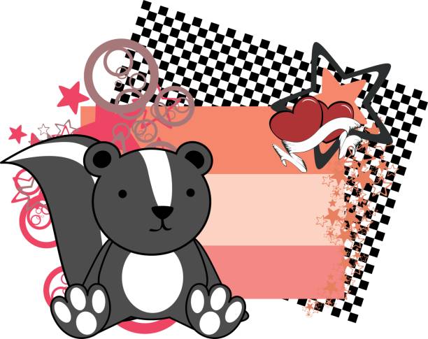 Detail Baby Skunk Clipart Nomer 49