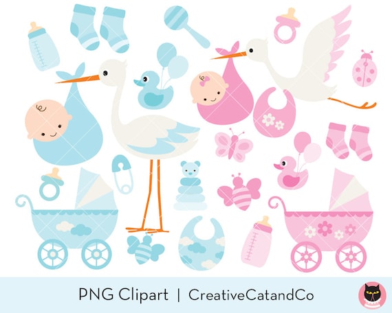 Detail Baby Stork Clipart Nomer 17