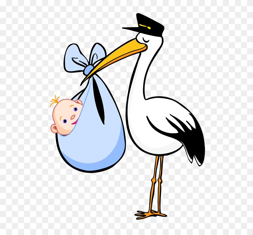 Detail Baby Stork Clipart Nomer 5