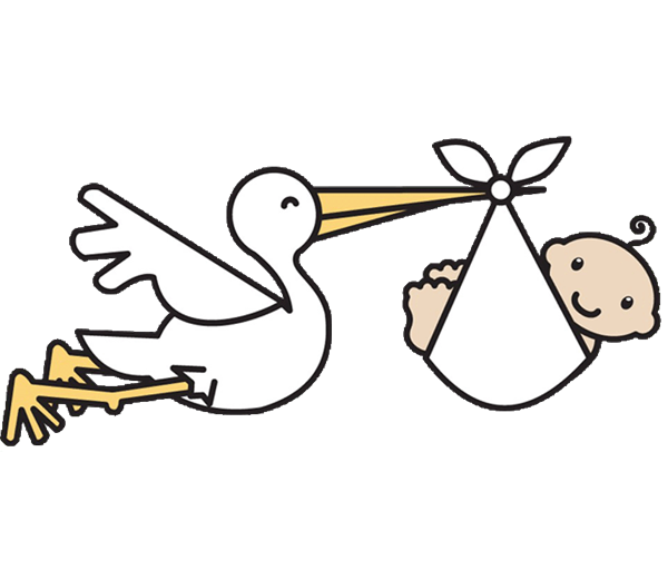 Detail Baby Stork Clipart Nomer 6