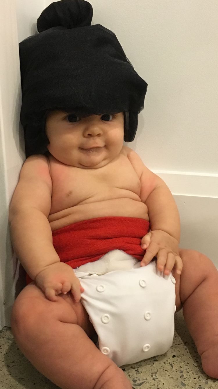 Baby Sumo Wig - KibrisPDR