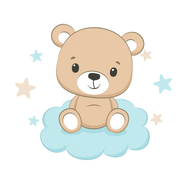 Detail Baby Teddy Bear Clipart Nomer 13