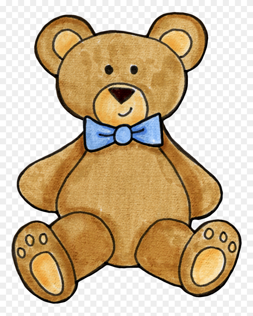 Detail Baby Teddy Bear Clipart Nomer 22